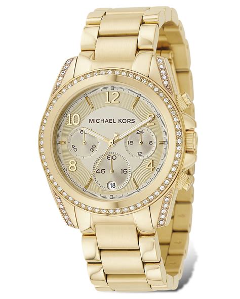 michael kors gold tank watch|michael kors gold watch price.